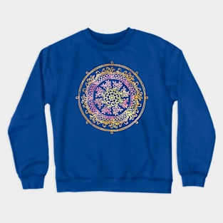 Multicolor mandala Crewneck Sweatshirt